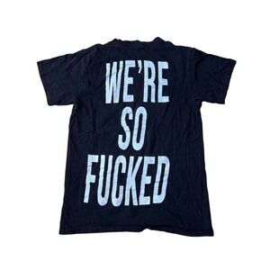 Y2K Metallica We’re So Fu**ed Shirt Small